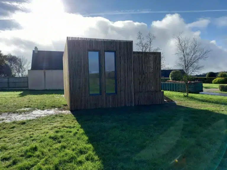 Studio de jardin avec deux vitres