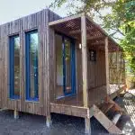 Extérieur d'un studio de jardin