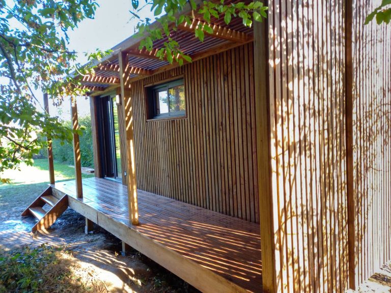 Studio de jardin de coté
