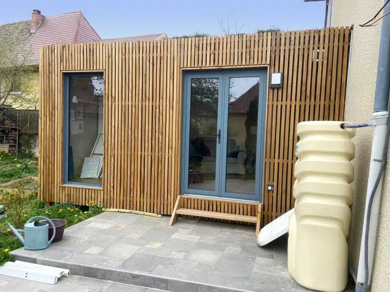 Extension de maison en bois