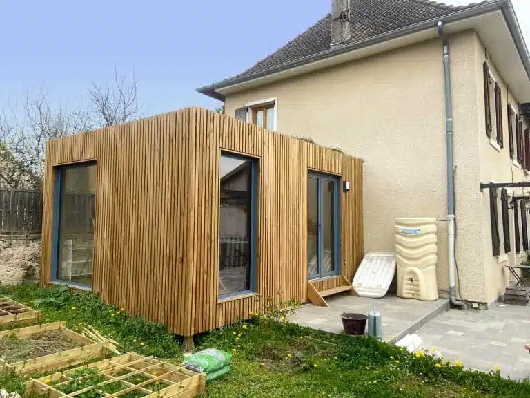 Extension de maison en bois