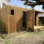 Studio de jardin de 20m2 avec une pergola