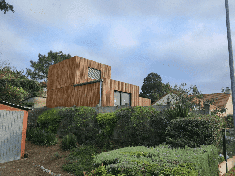 Studio sur-mesure de 50m2 de dos