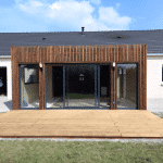 Extension de maison de face