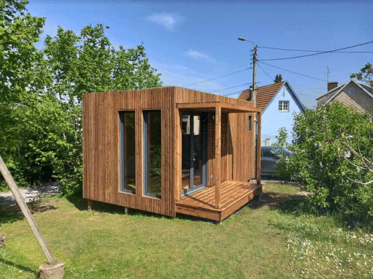 Cabinet de praticien en bois de 20m2
