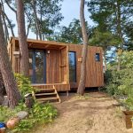 Studio de jardin dans un bois