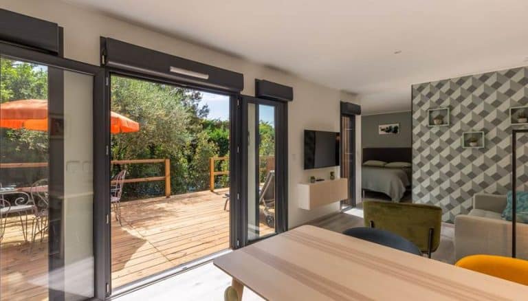 Aménagement interieur d'une chambre d'hôte
