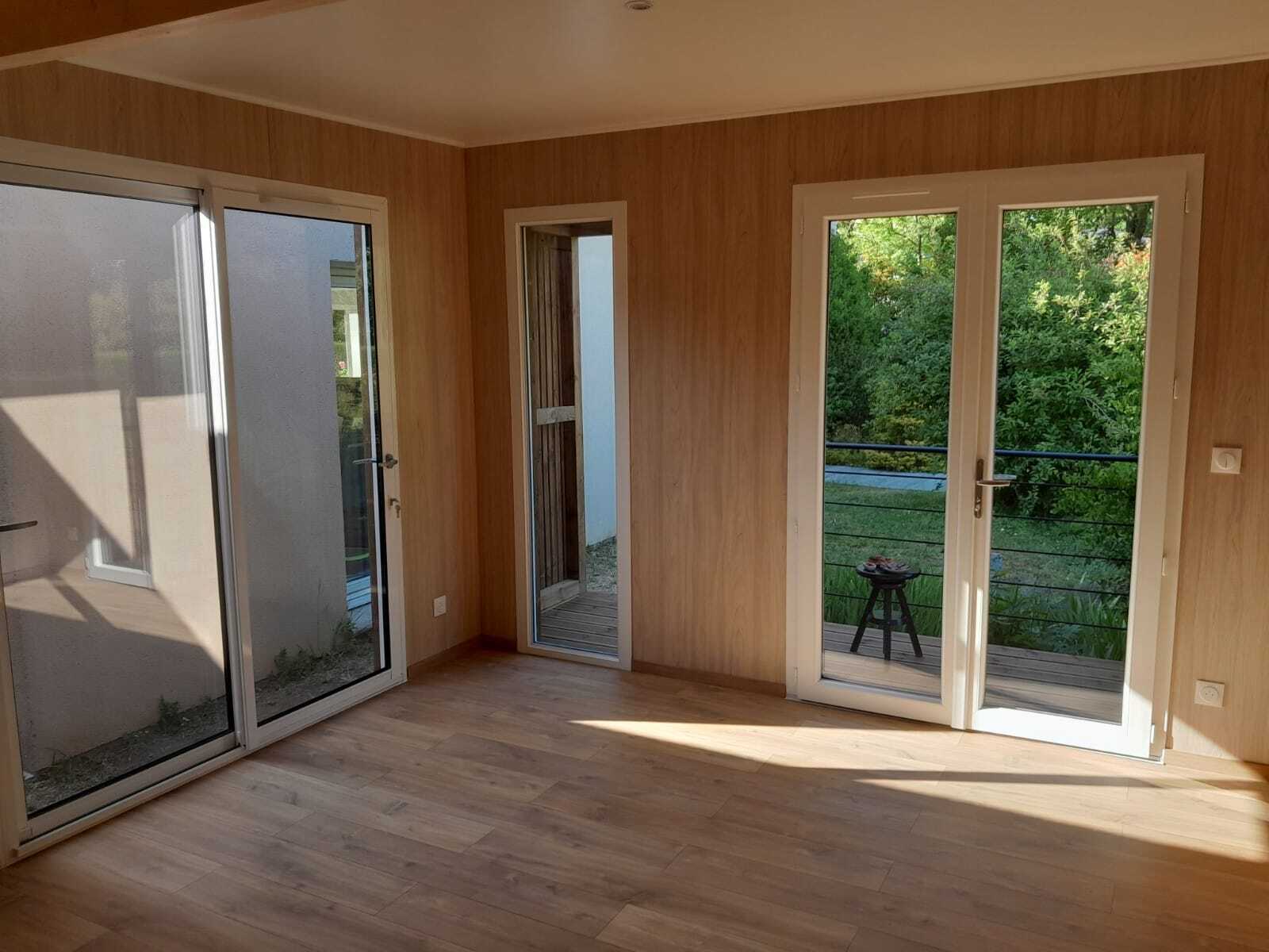 Intérieur vide d'un studio