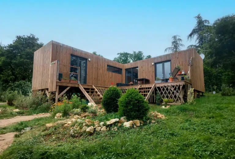 Maison écologique en bois