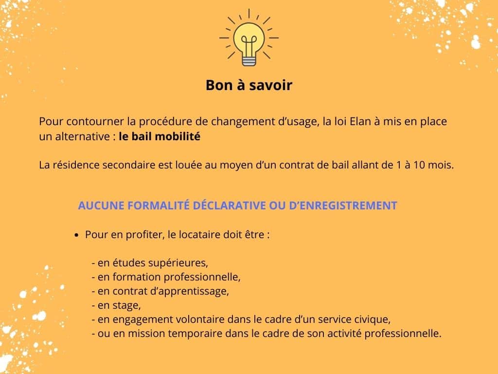 Bon à savoir sur le bail mobilité : location Airbnb