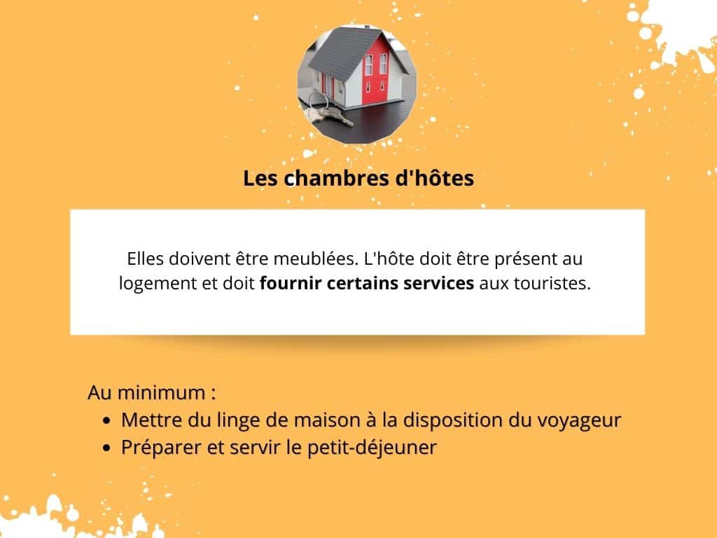 Bon à savoir sur les chambres d'hôtes et la location airbnb