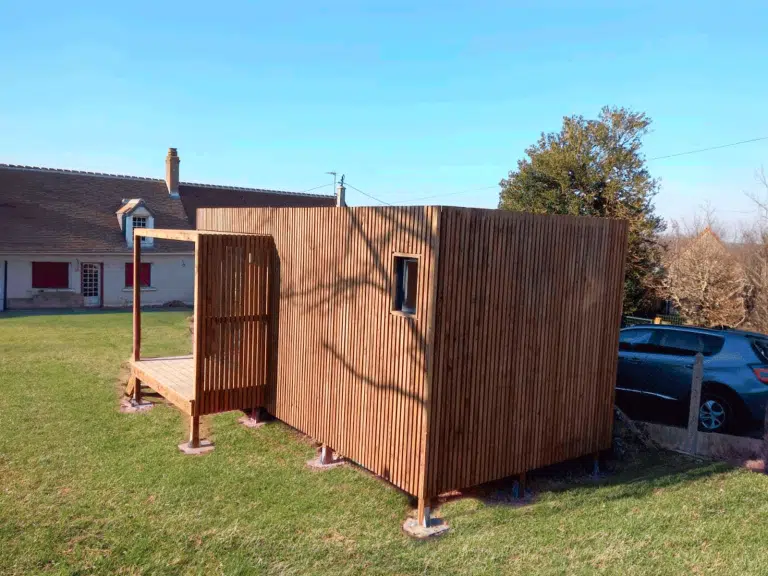 Studio de jardin en bois de 20m2