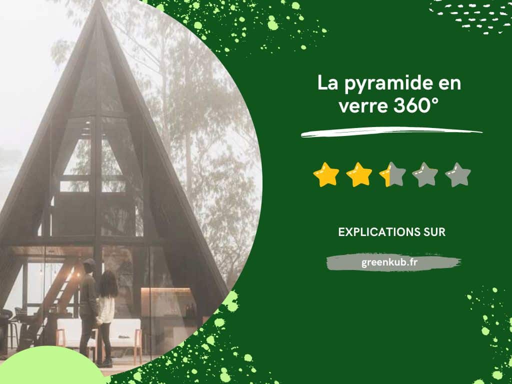Avis sur la pyramide en verre 360° - Cabane insolite
