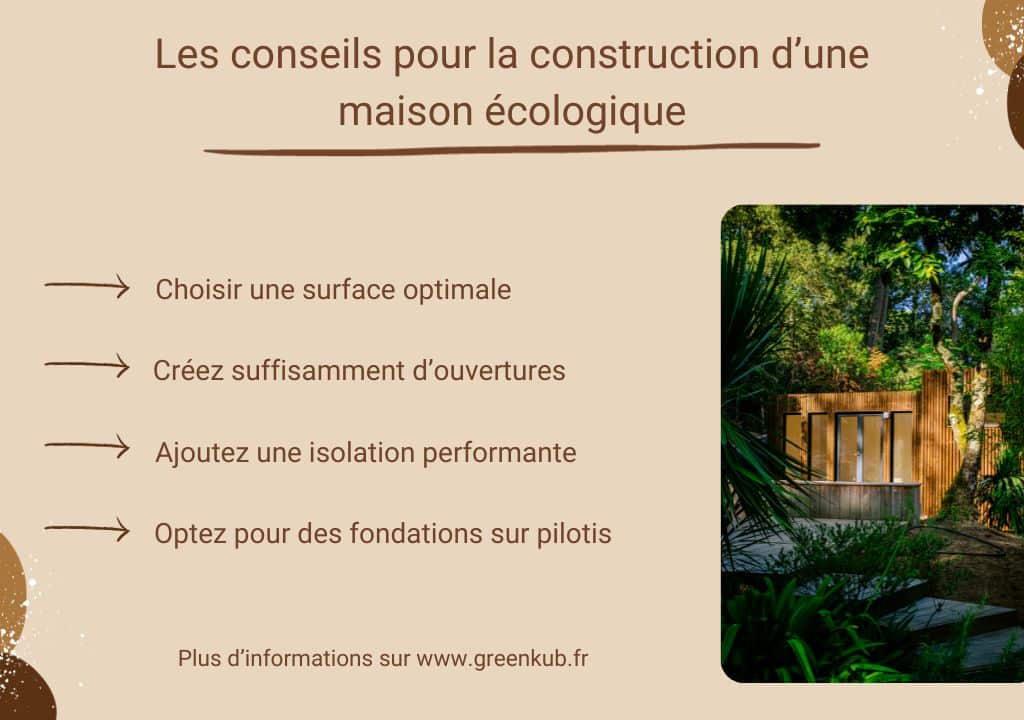 Les conseils pour la construction d'une maison écologique