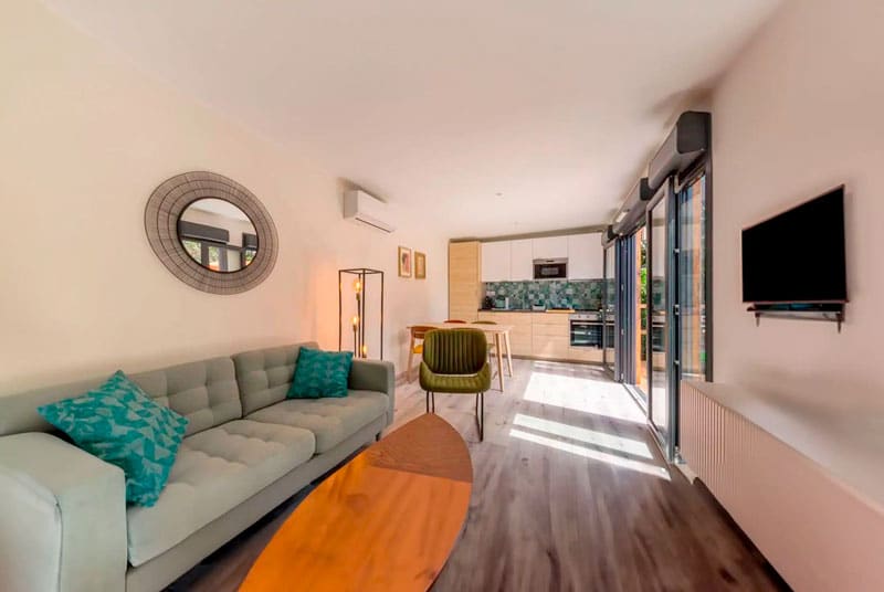 Aménagement intérieur d'un studio de jardin