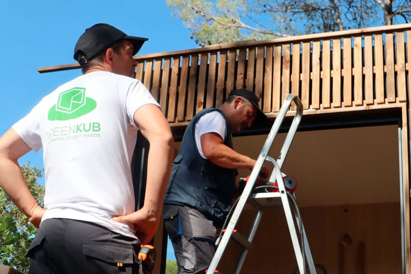 Installation d'une Tiny House Ikea