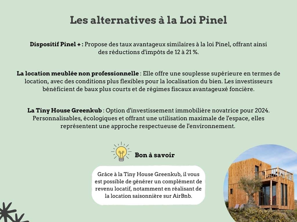 Les alternatives à la loi Pinel