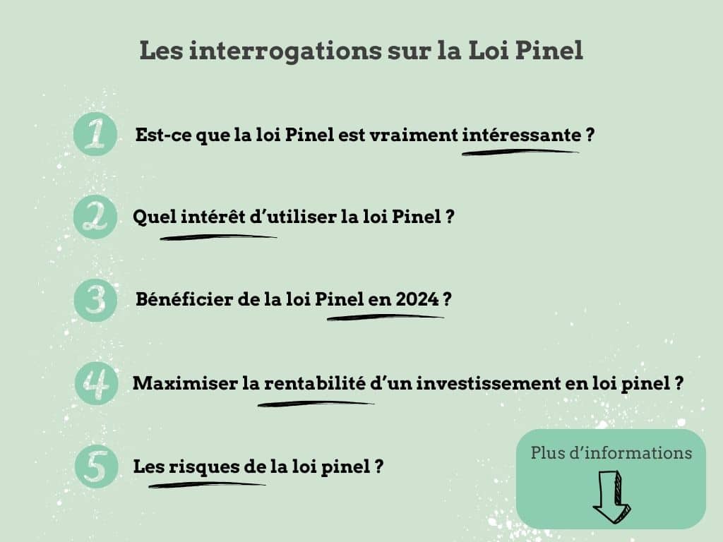 Les interrogations sur la loi Pinel