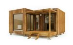 Studio de jardin de plain pied, 25 m² en L