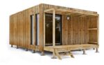 Studio de jardin de plain pied, 30 m² en cube