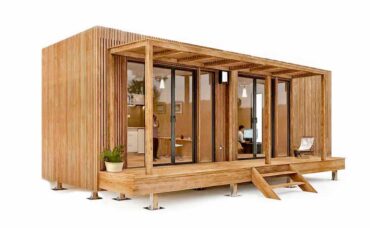 Un bureau de jardin de plain pied de 30m2