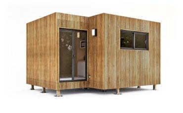 Un studio étudiant en bois de 20m2