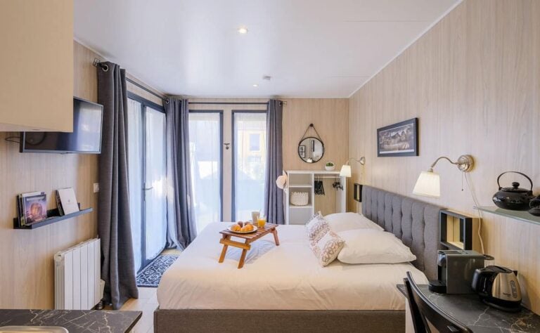 Aménagement intérieur d'une chambre d'hôte