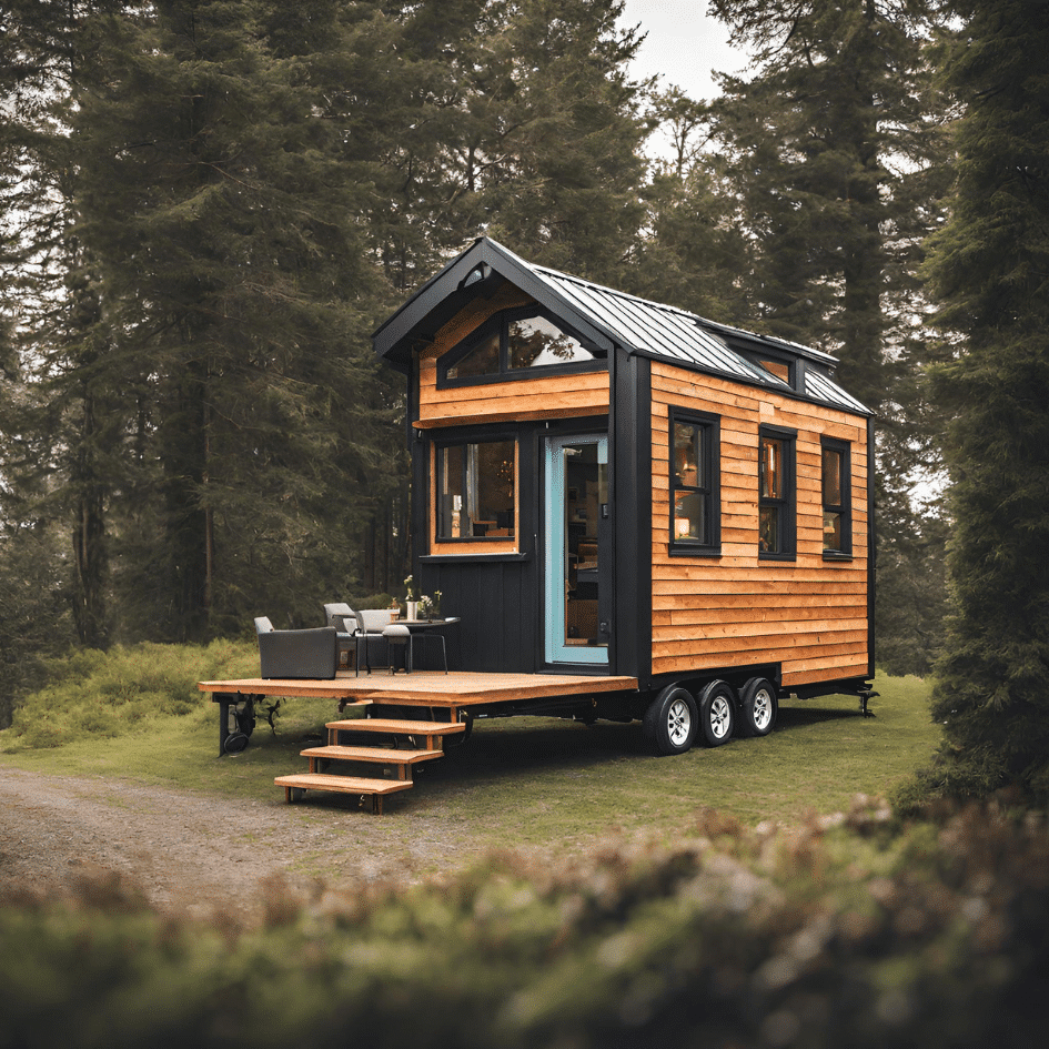 Une Tiny House sur roues