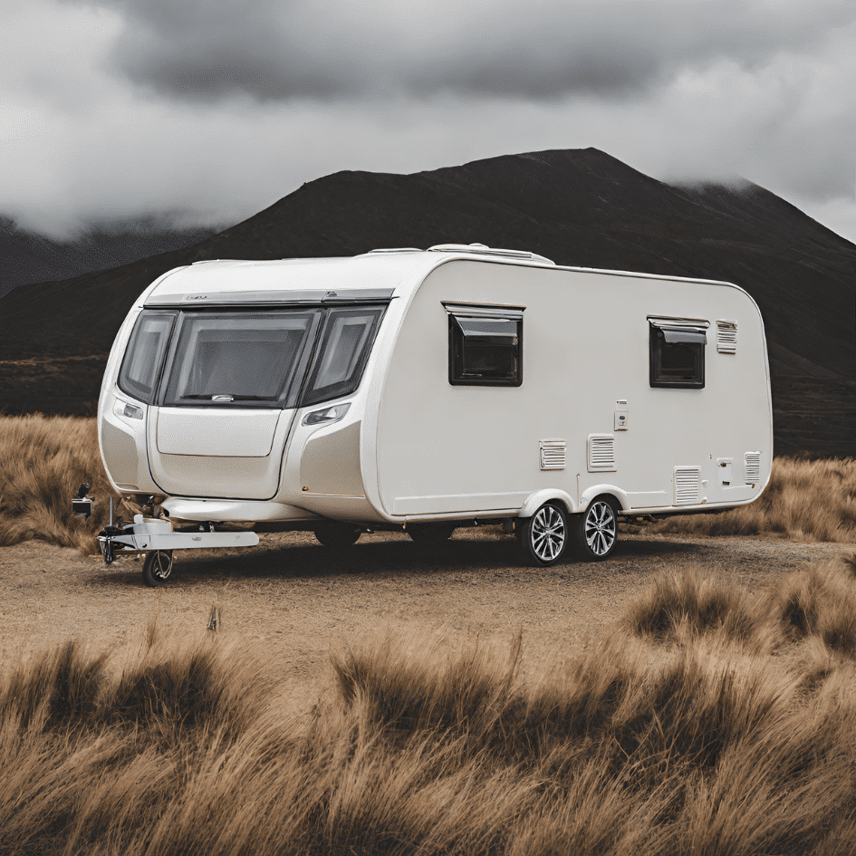 Une caravane 