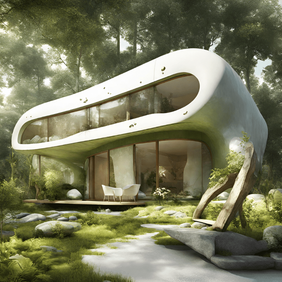 Maison du futur écologique