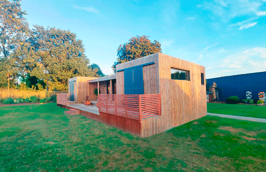 Maison en bois Greenkub