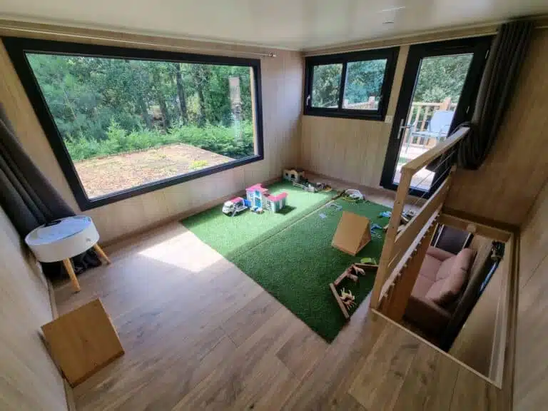 étage studio de jardin Greenkub de 40m2