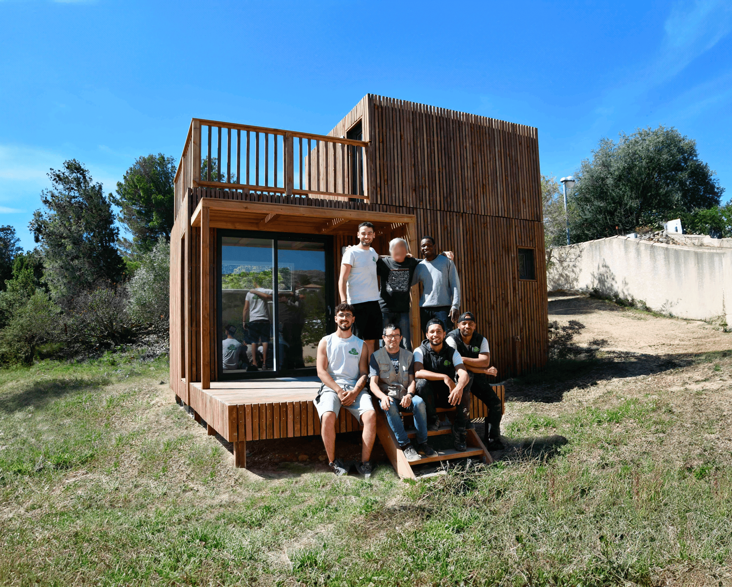Studio de jardin Greenkub de 30m2 avec terrasse