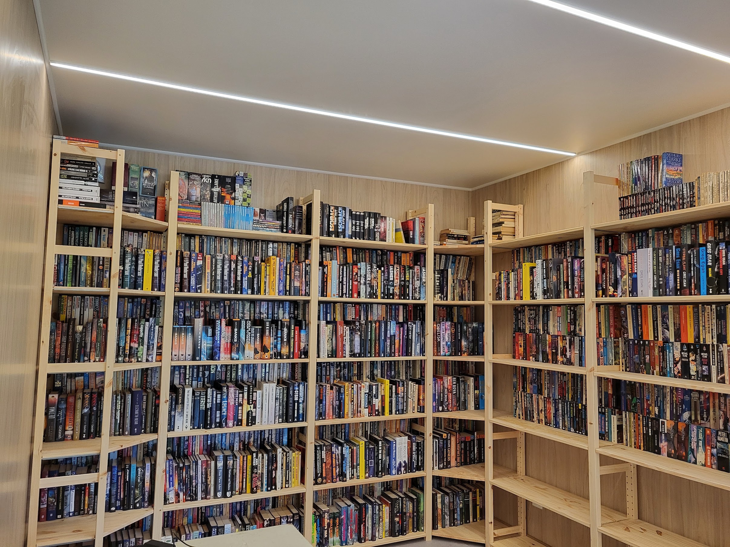 studio Greenkub bibliothèque