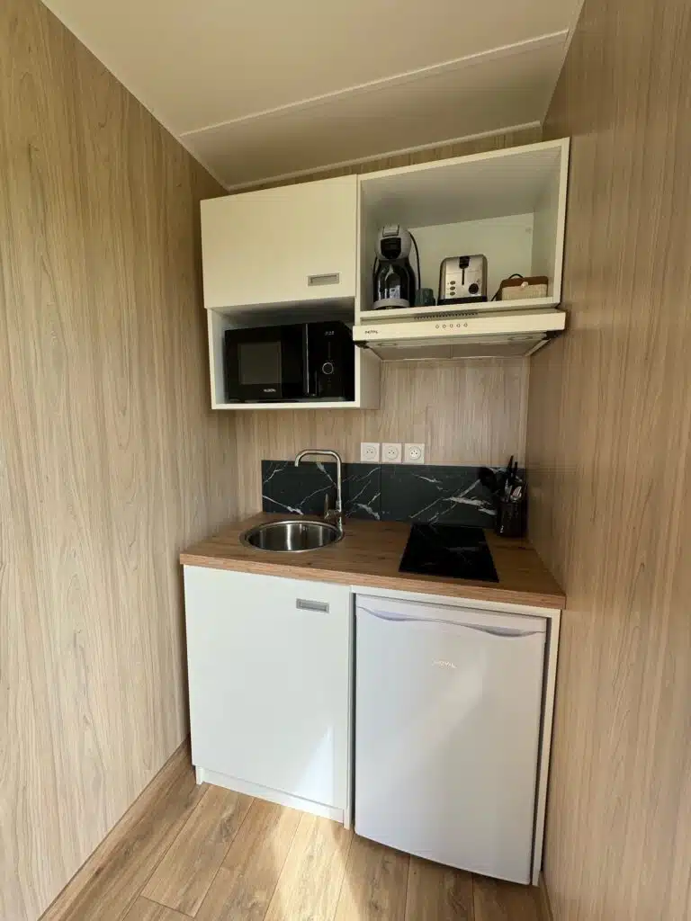 studio Greenkub locatif 20m2 cuisine