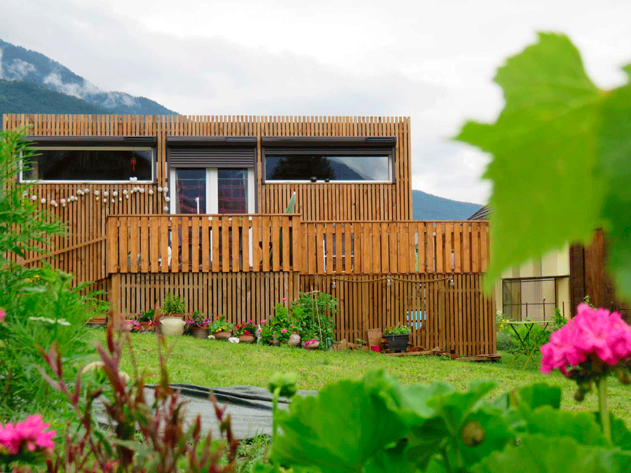 Une maison écologique Greenkub