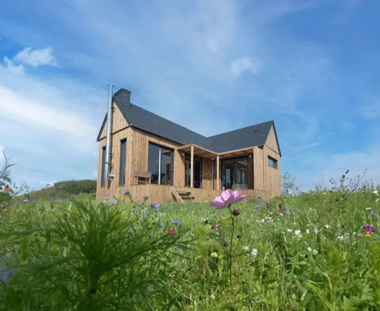 Une maison en bois style bretonne