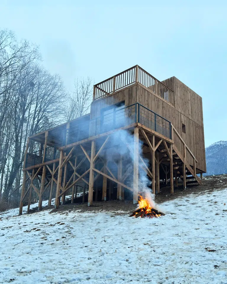 Maison autonome en bois