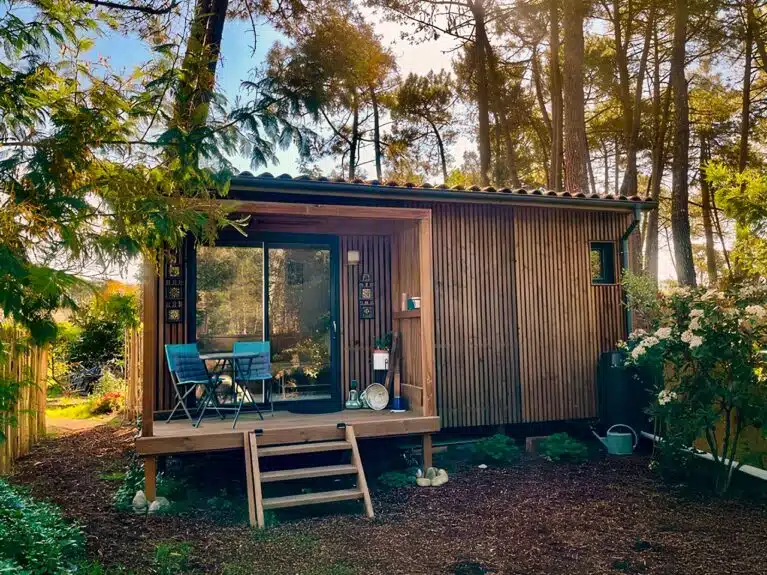 Greenkub dans les bois