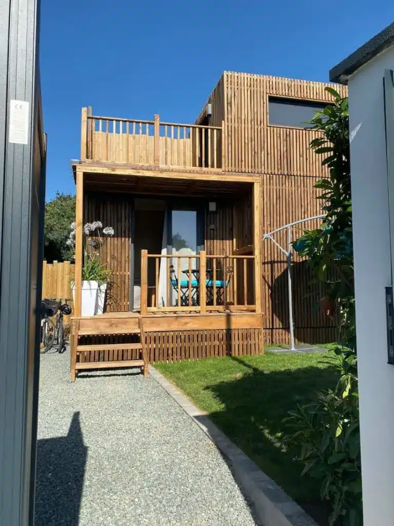 Réalisation d'une chambre d'hôtes Greenkub