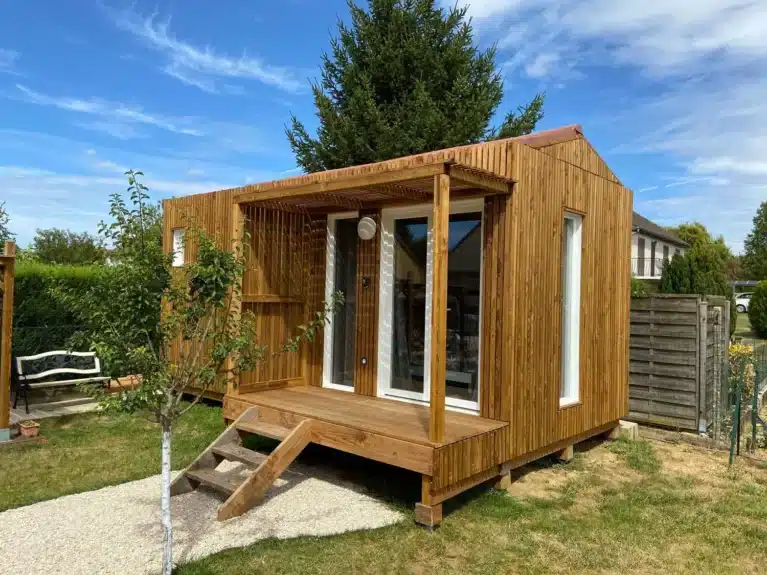 Réalisation d'une chambre d'hôtes Greenkub