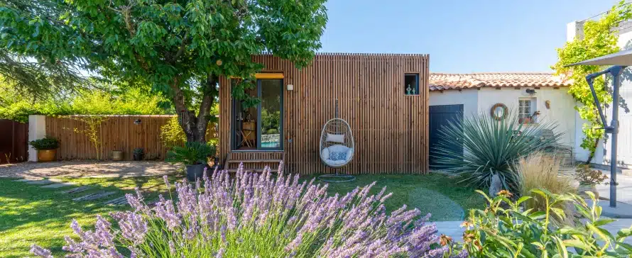 Studio de jardin Greenkub vue extérieure