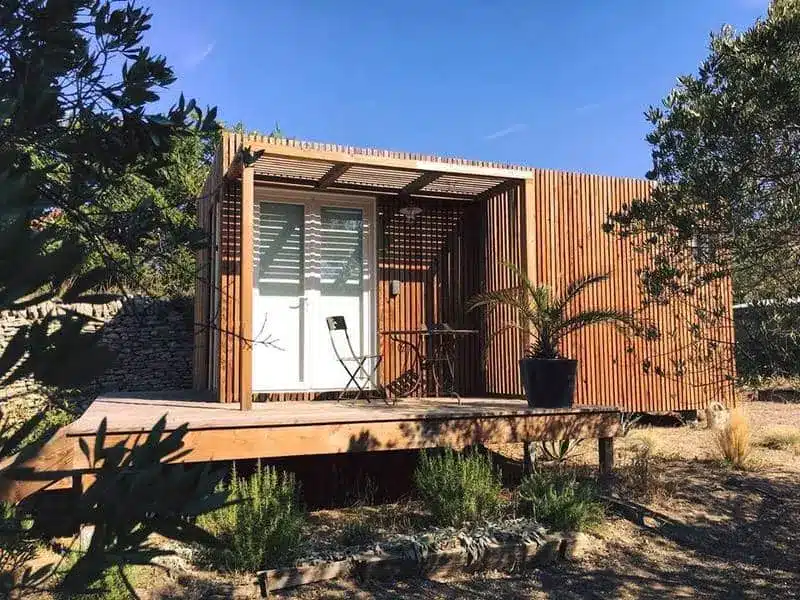 Réalisation d'une chambre d'hôtes Greenkub à Lyon (69)