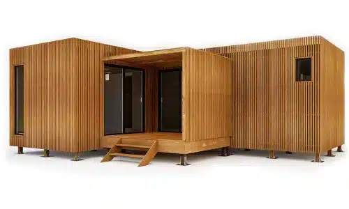 Un studio de 35m2 en bois et de plain-pied