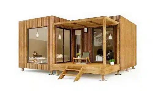 Un bureau de jardin de 25m2 de plain-pied