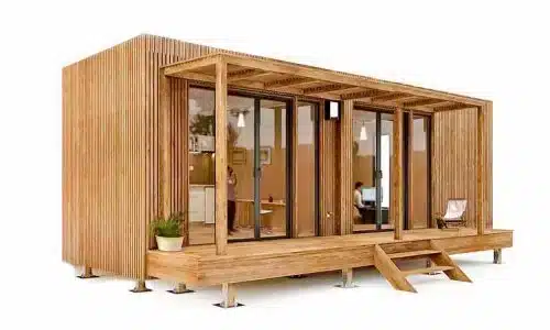 Un bureau de jardin de plain pied de 30m2