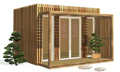 Salle de bien être et de détente en bois Greenkub