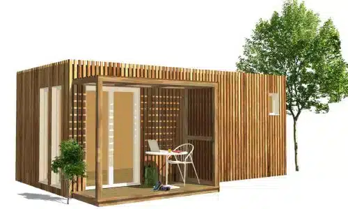 Studio de jardin en bois pour location longue durée ou Logement étudiant Greenkub
